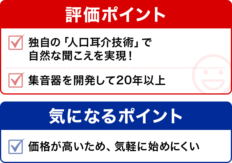 評価ポイントと気になるポイント